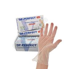 دستکش -میکروتکس op-perfect فاقد لاتکس وینیل M