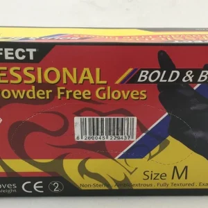 دستکش نیتریل مشکی اپی پرفکت بلد اند بلک bold and black