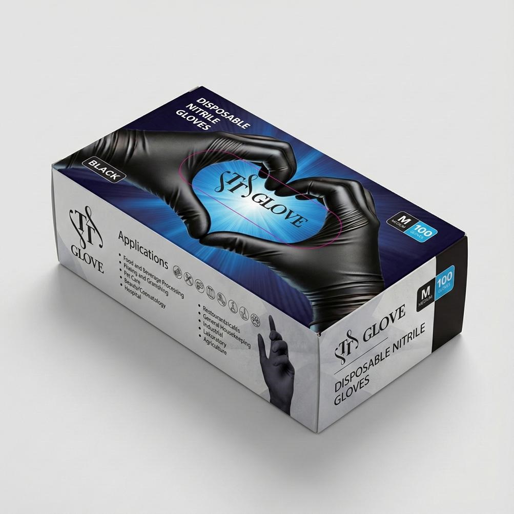 دستکش،مشکی ایندکو Intco(Tt Glove) 1 دستکش،مشکی ایندکو INTCO(TT GLOVE))